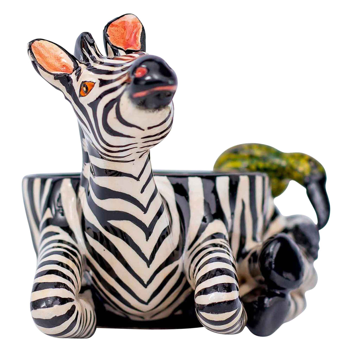 Zebra peanut bowl