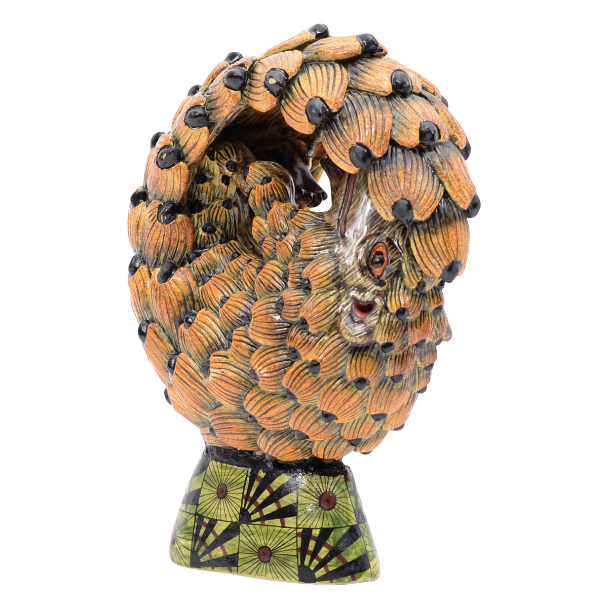 Pangolin sculpture