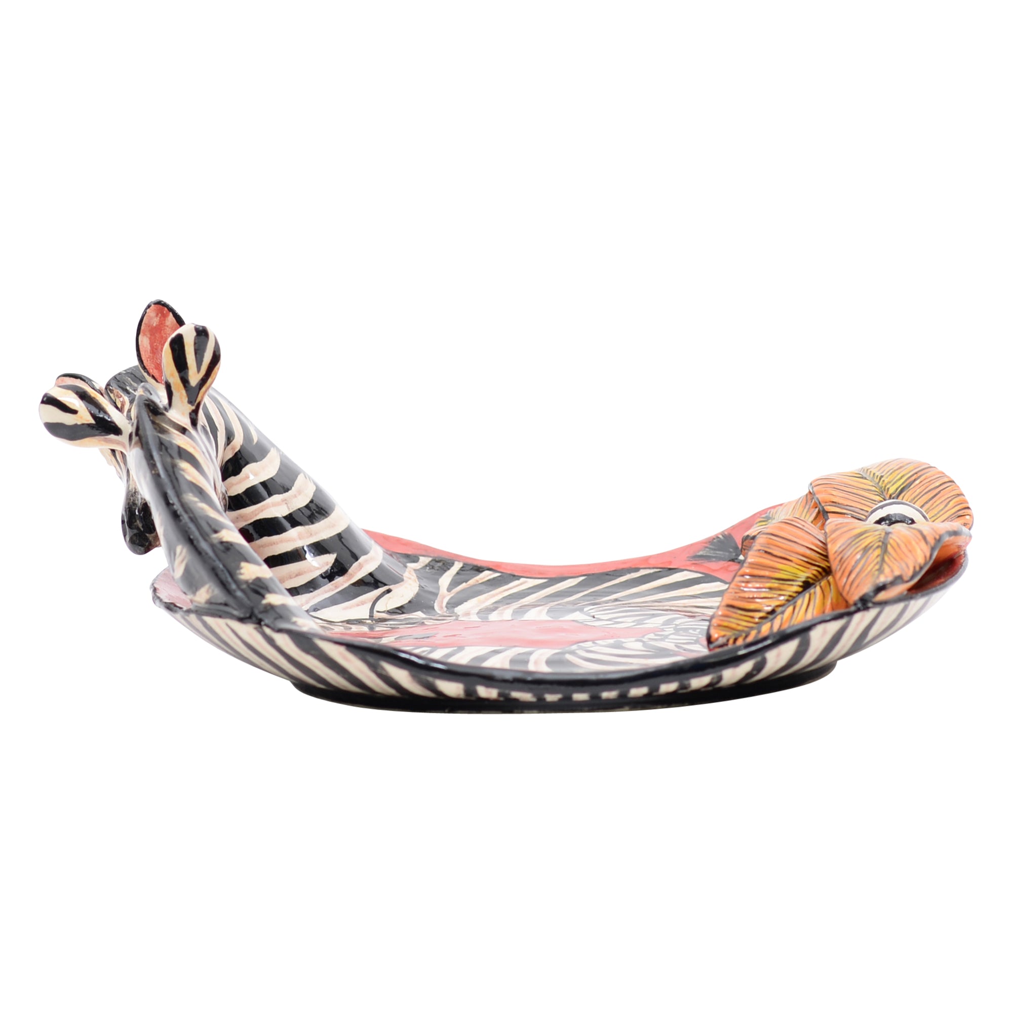 Zebra coin dish
