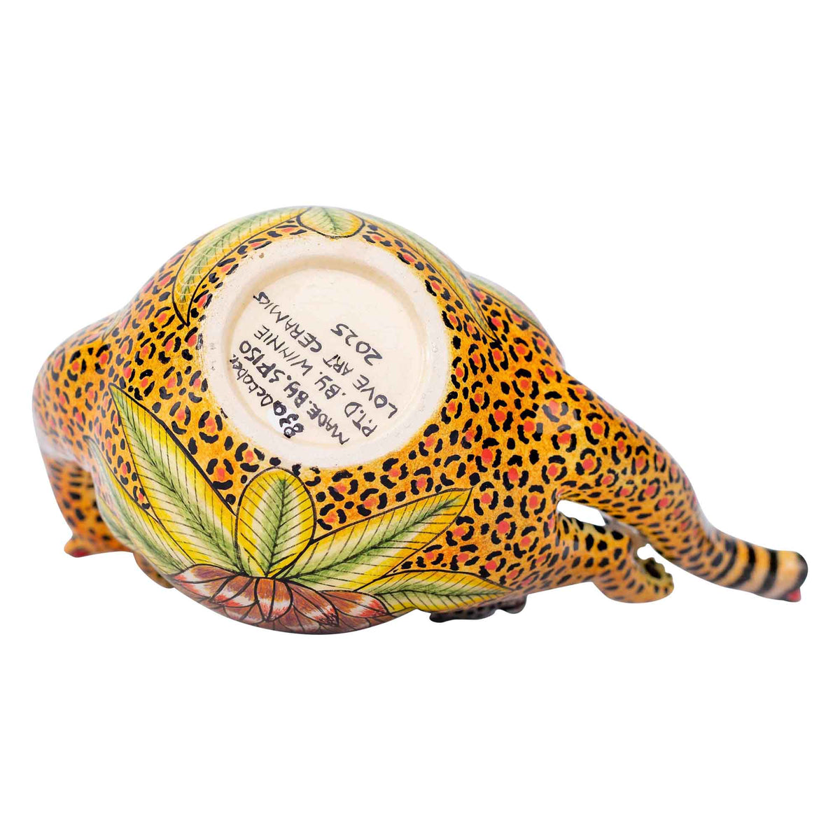 Leopard teapot