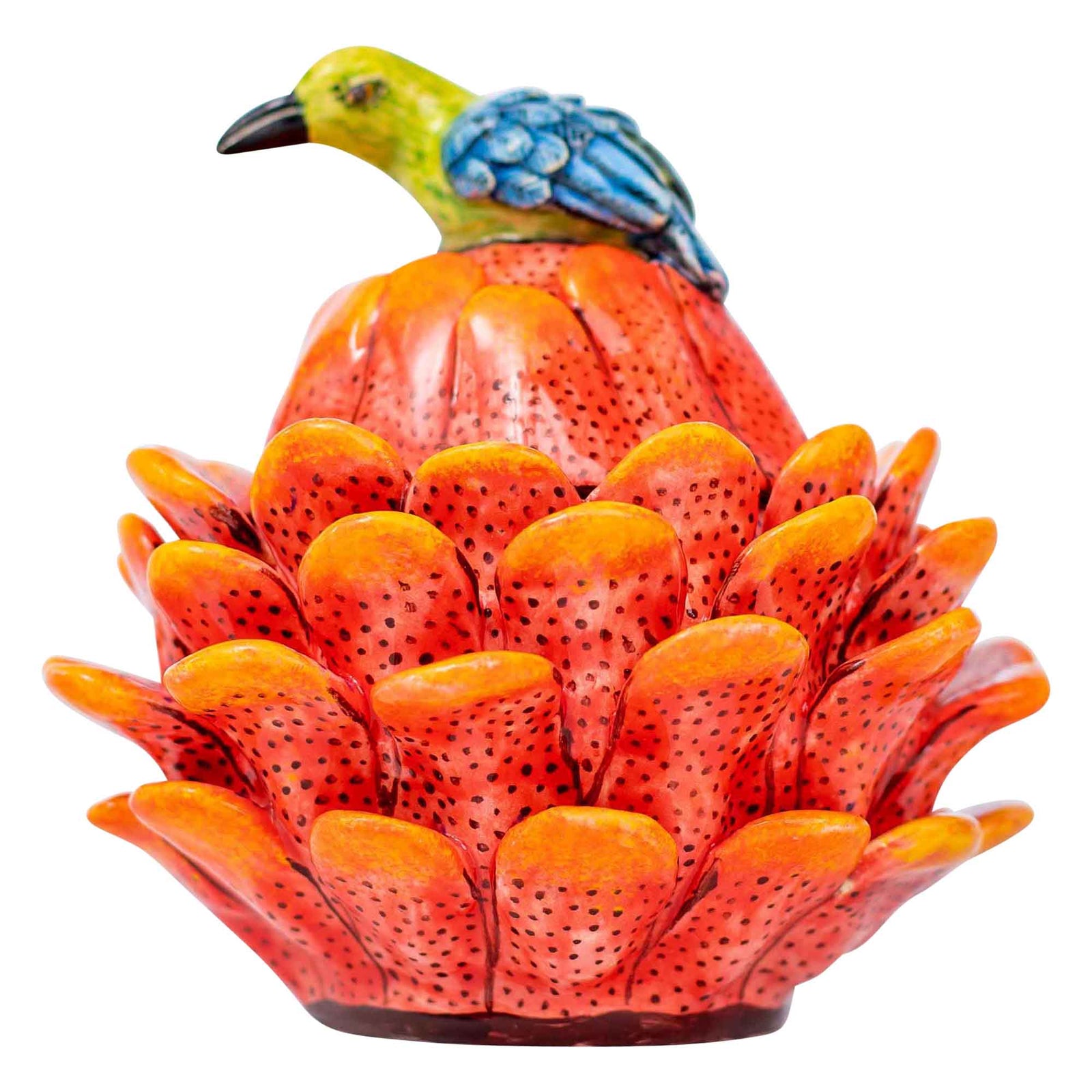 Love bird & succulent jewelry box