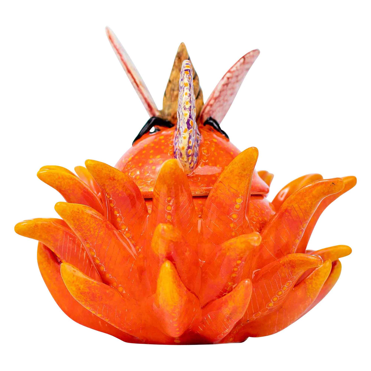 Bee on succulent jewelry box