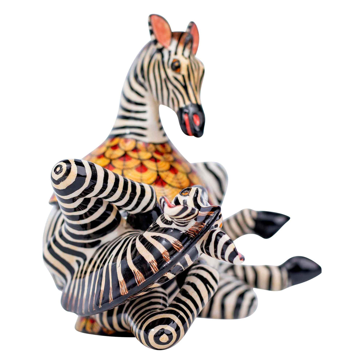 Zebra jewelry box