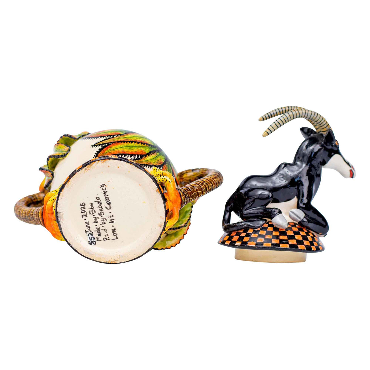 Sable sugar pot