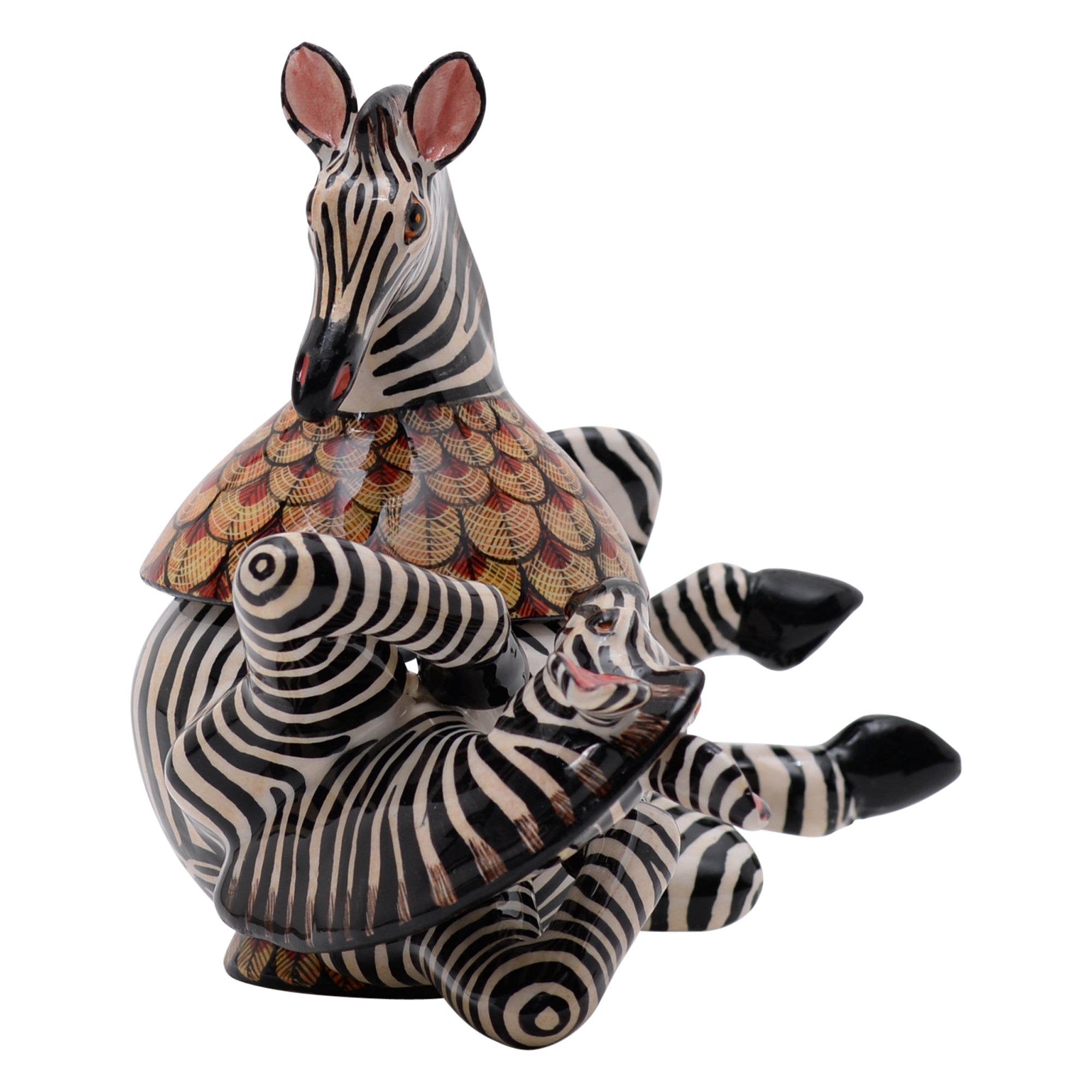 Zebra jewelry box