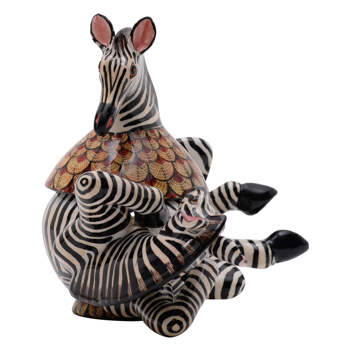 Zebra jewelry box