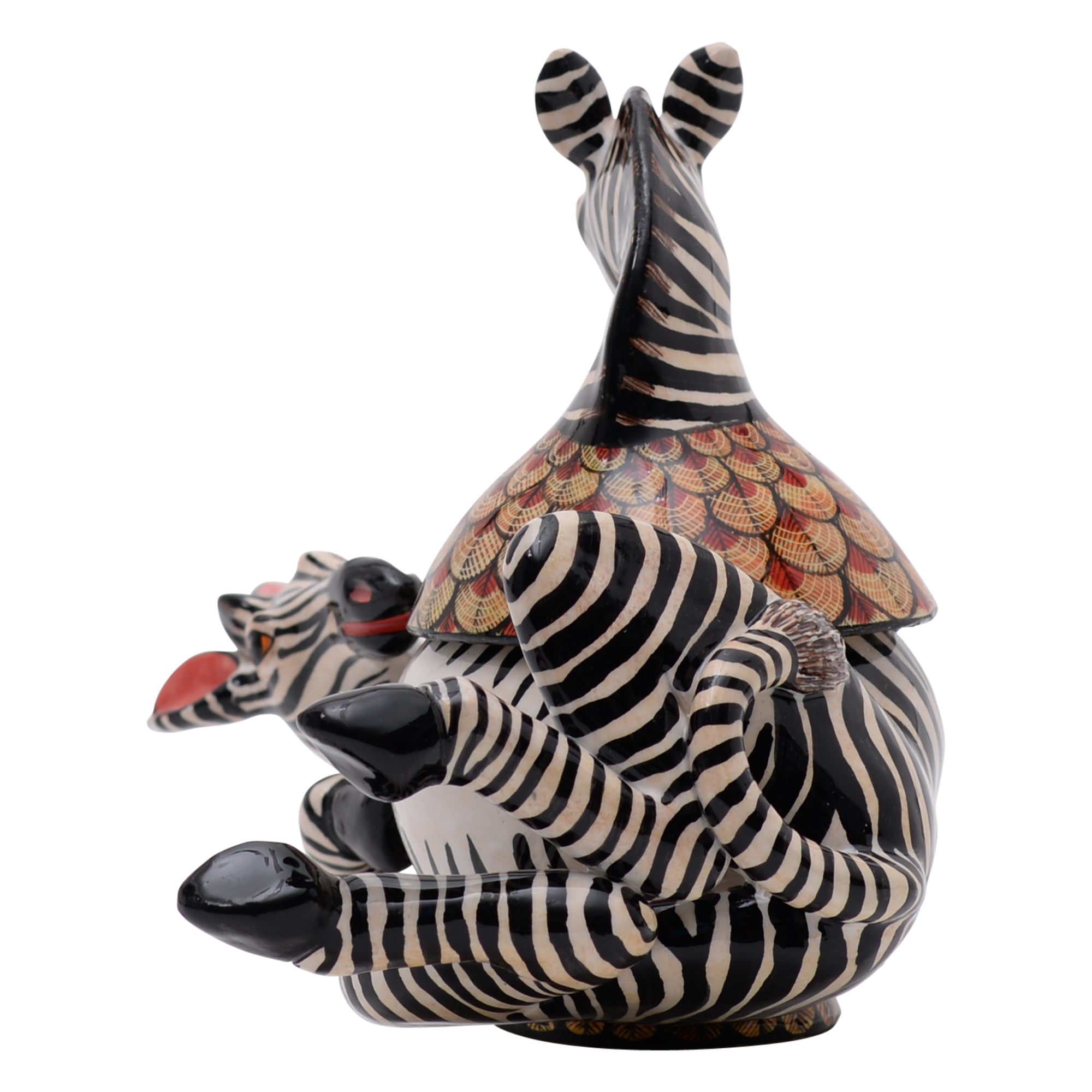 Zebra jewelry box