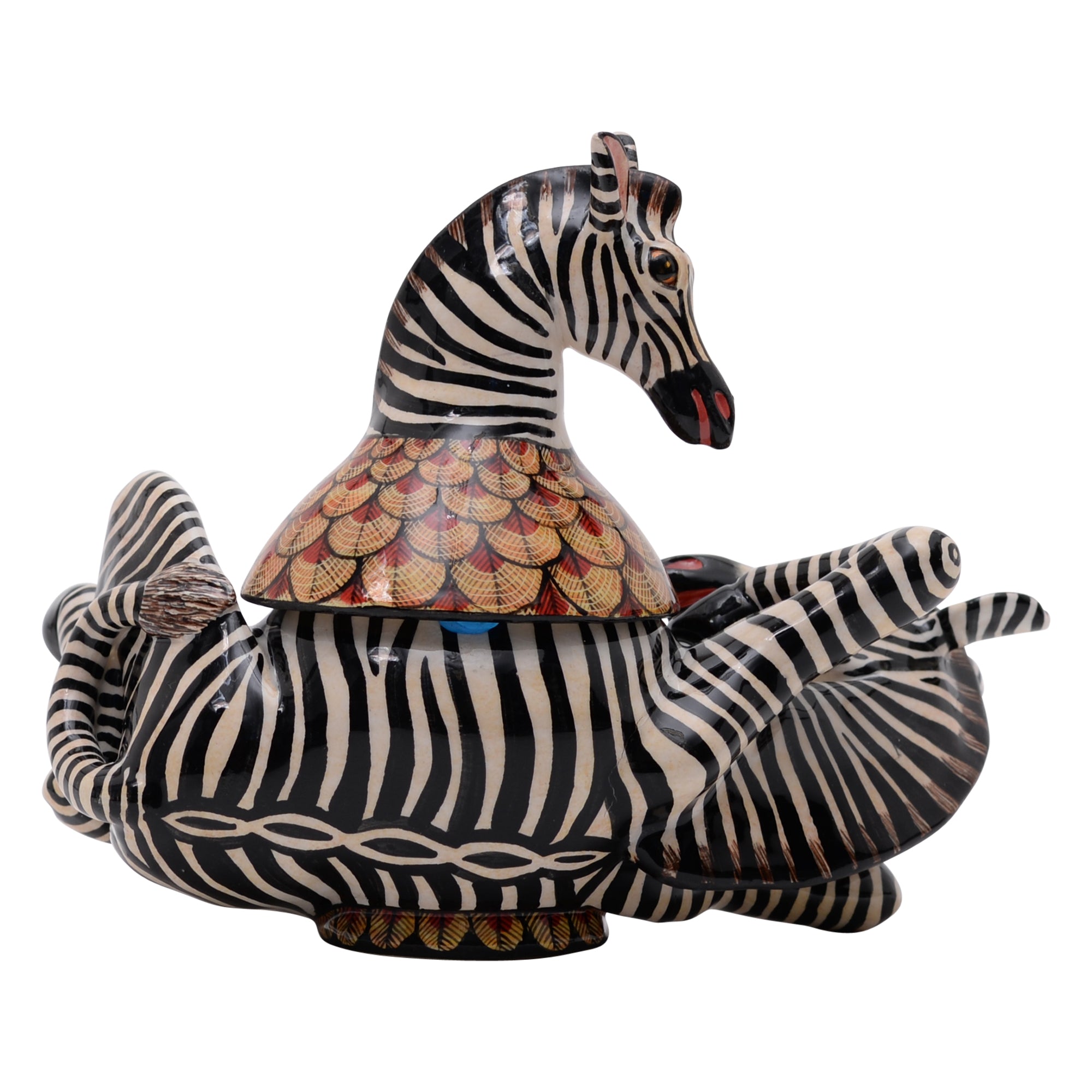 Zebra jewelry box