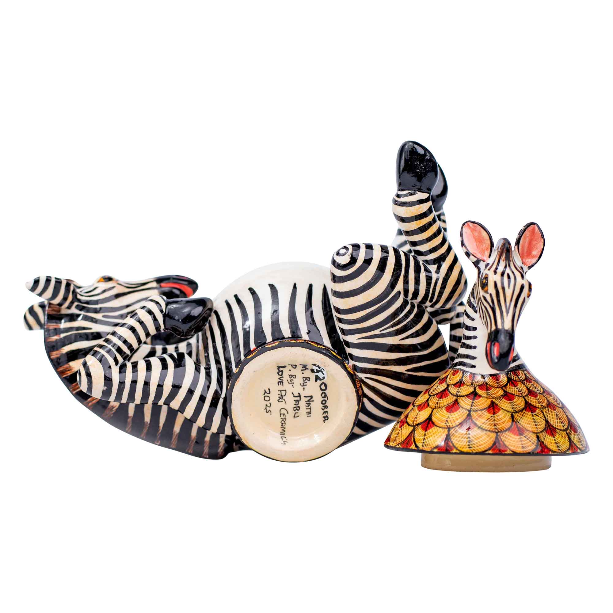 Zebra jewelry box