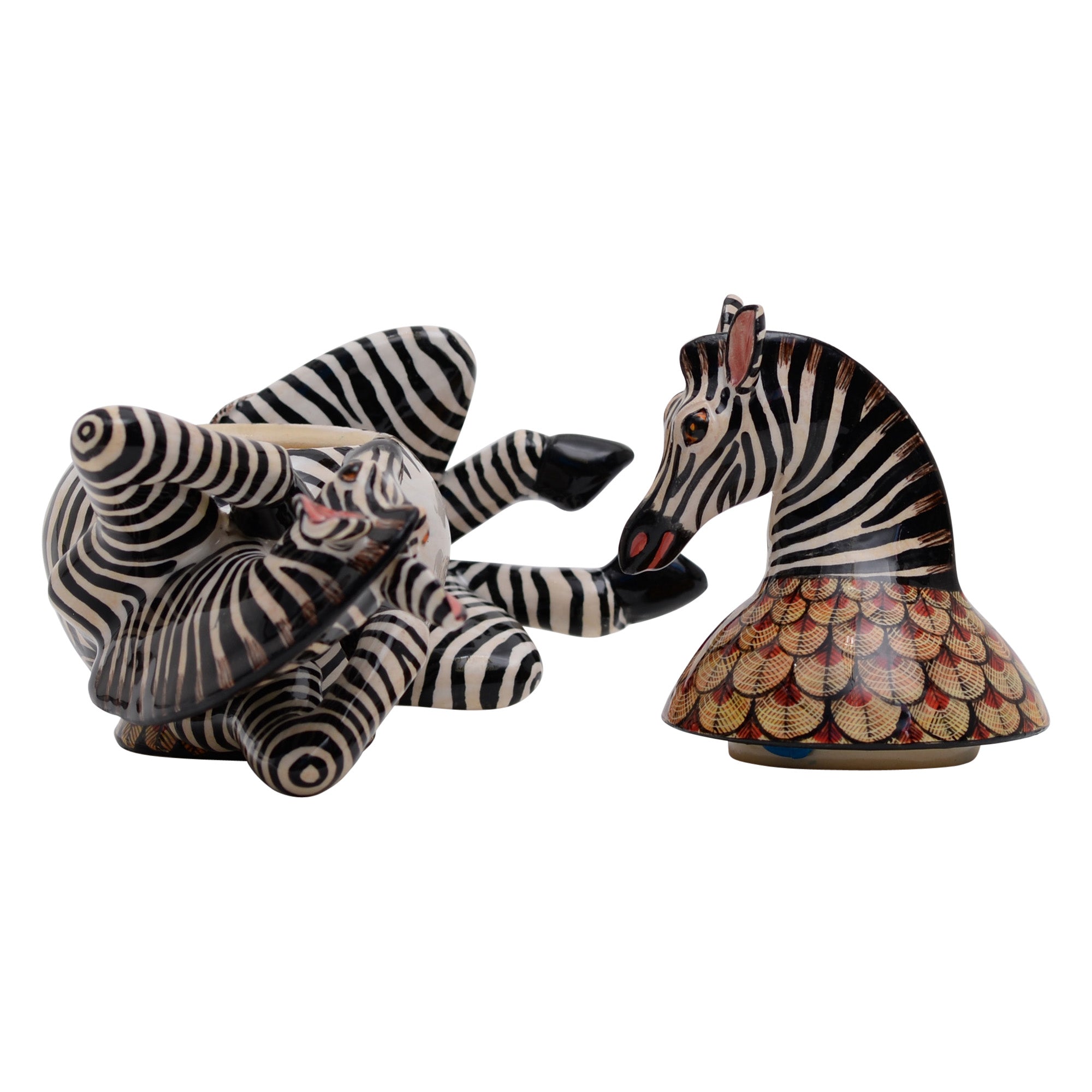 Leopard urn