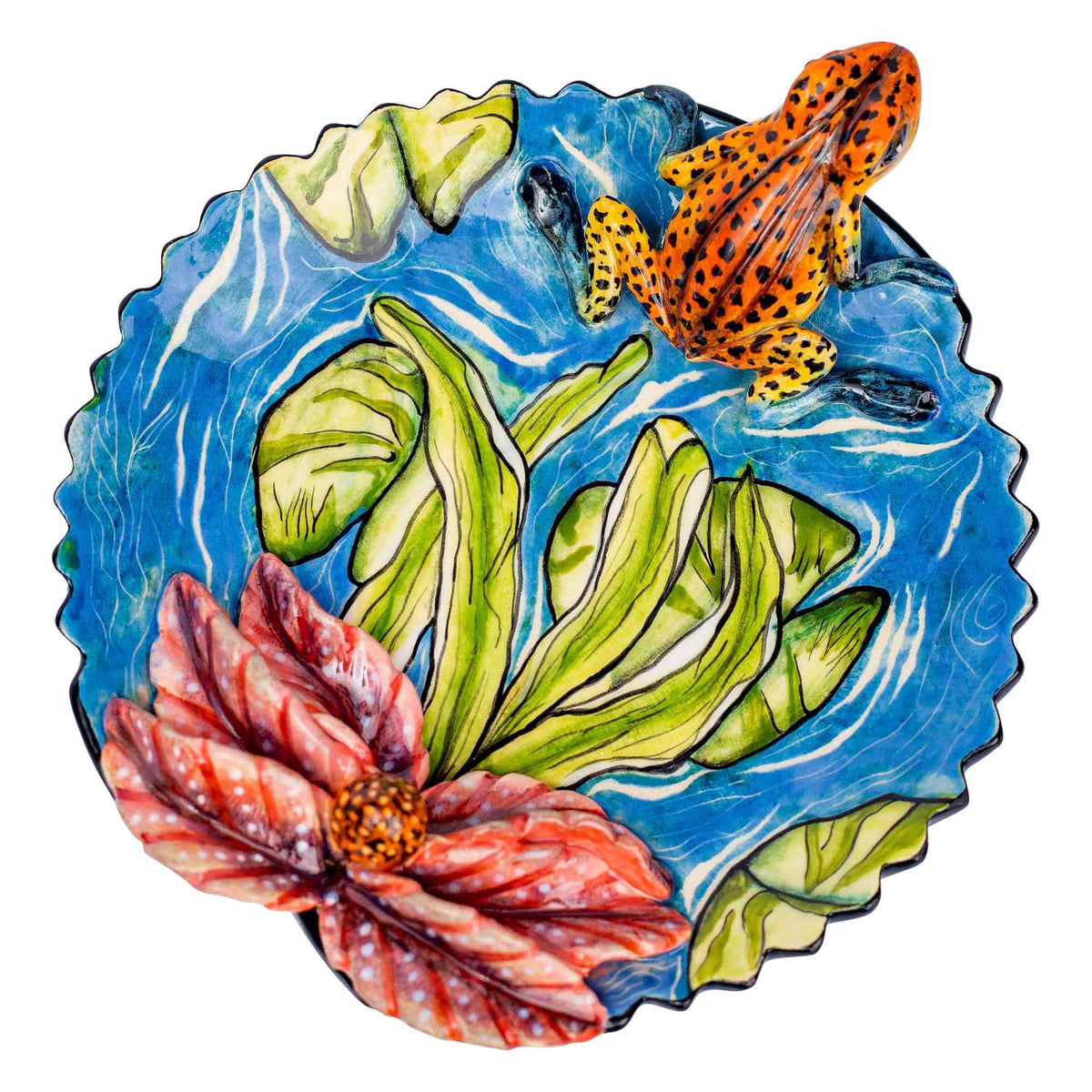 Frog coin dish
