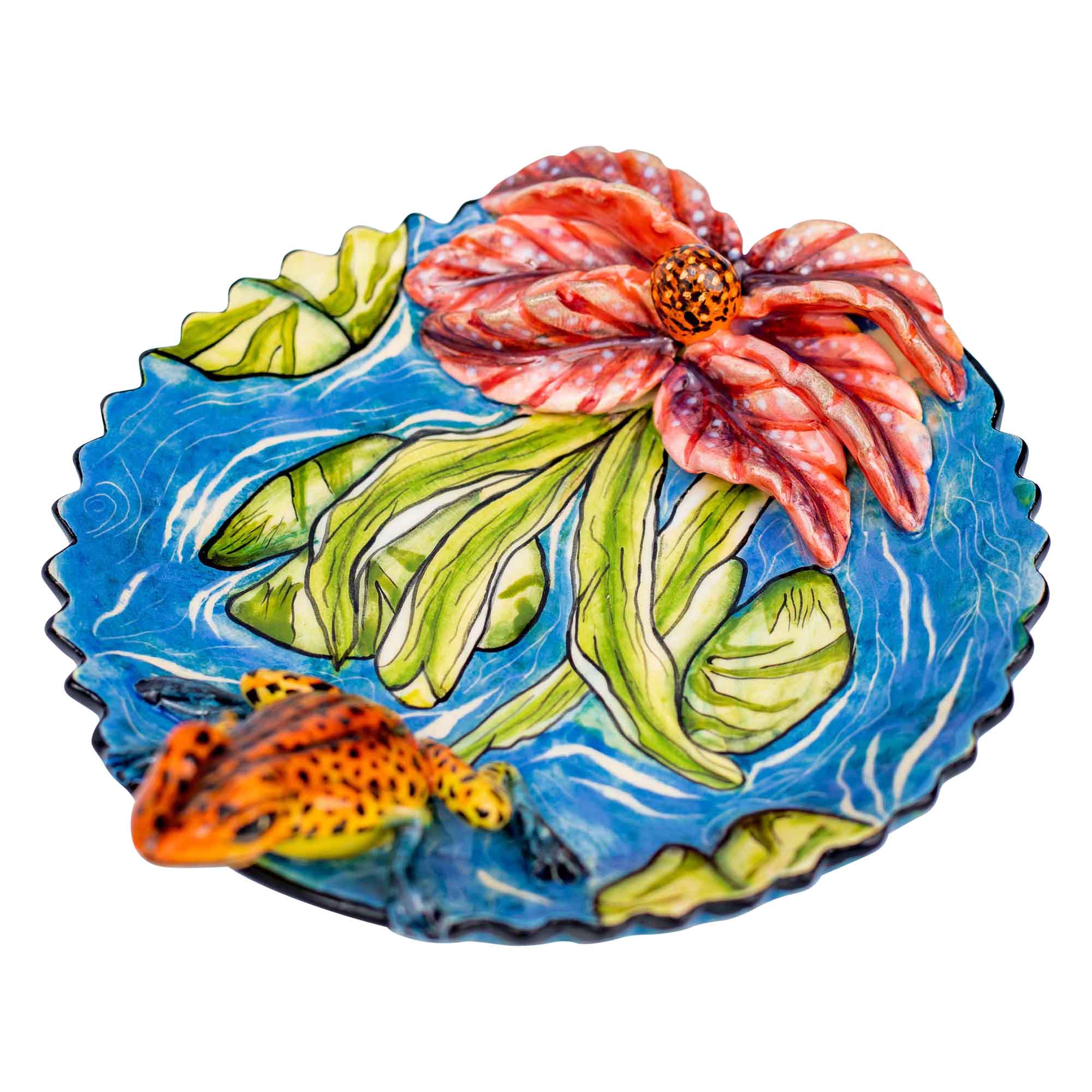 Frog coin dish