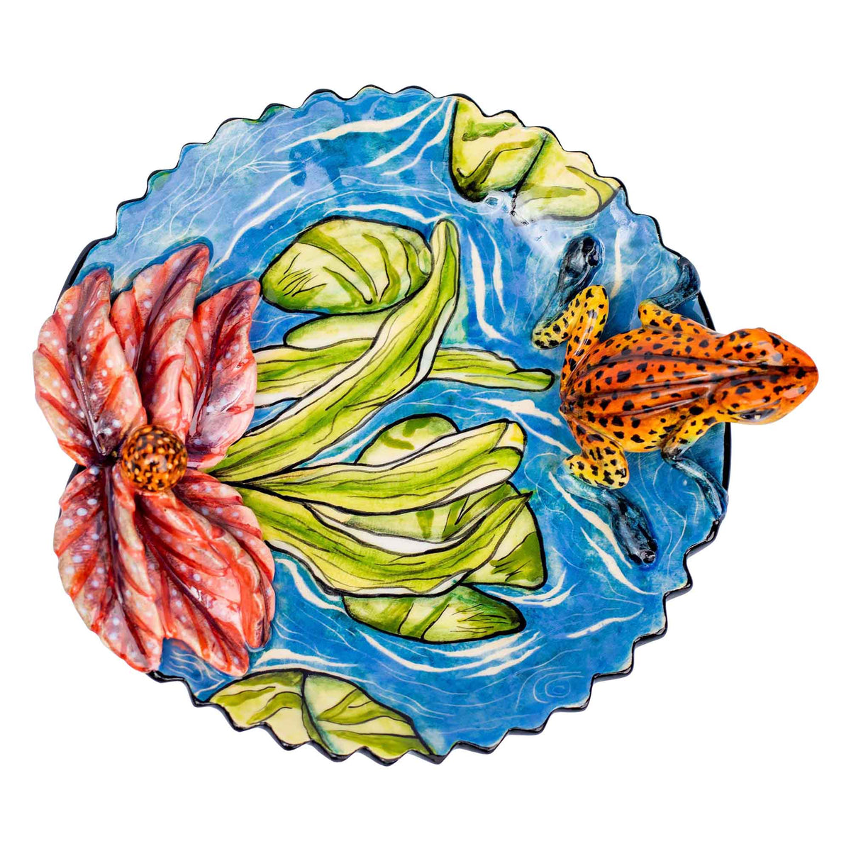 Frog coin dish