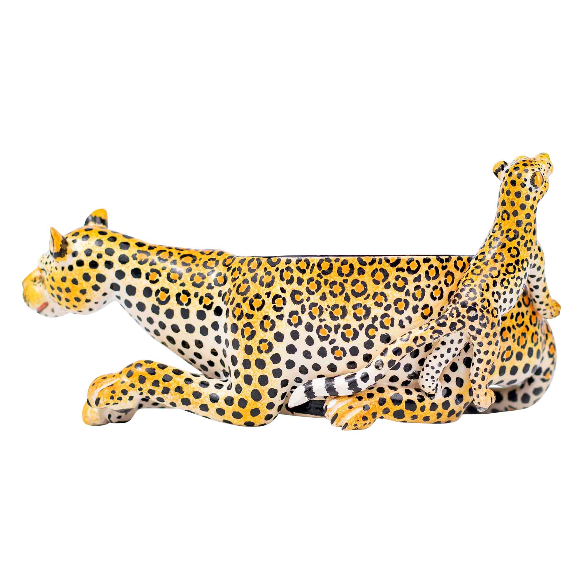 Leopard peanut bowl