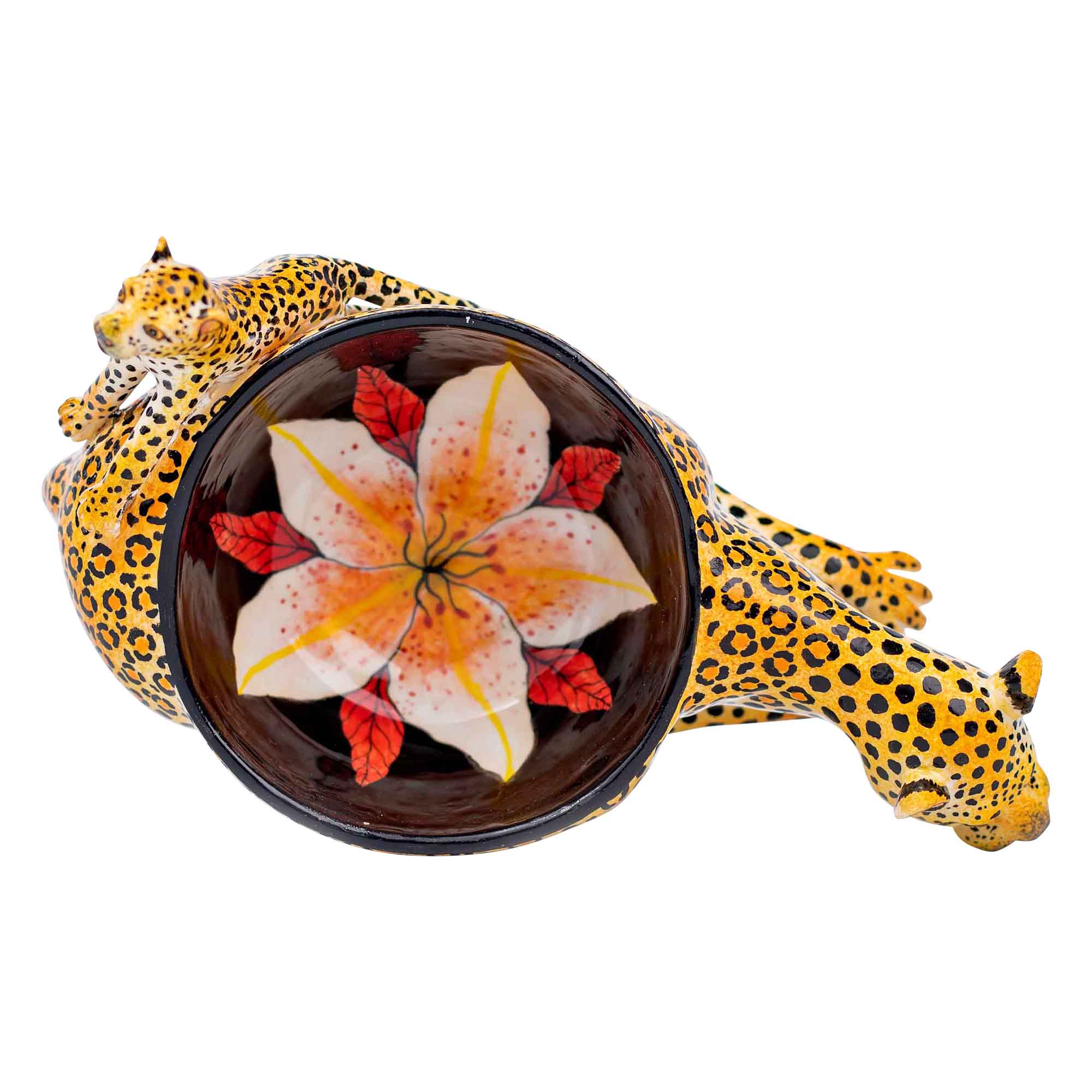 Leopard peanut bowl