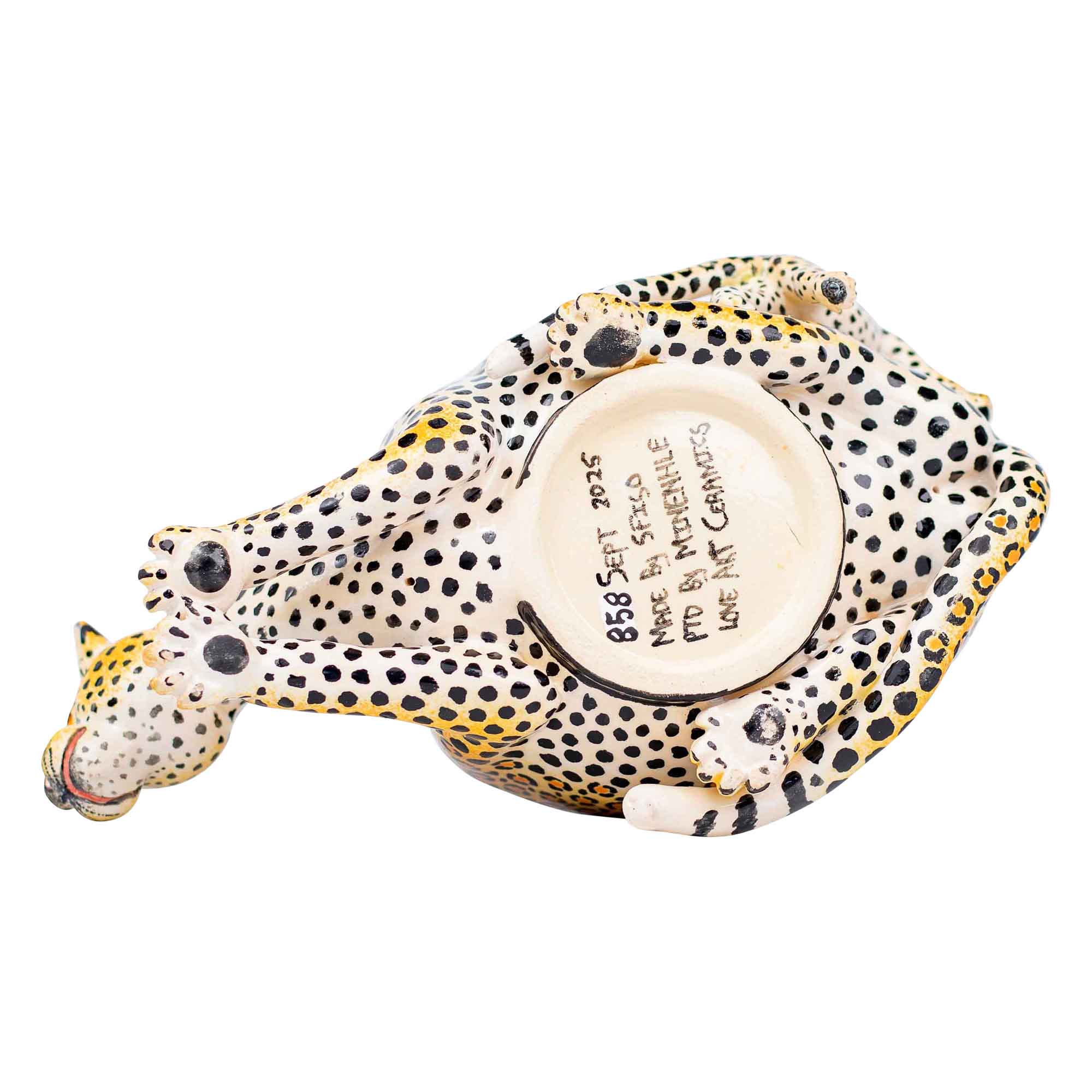 Leopard peanut bowl