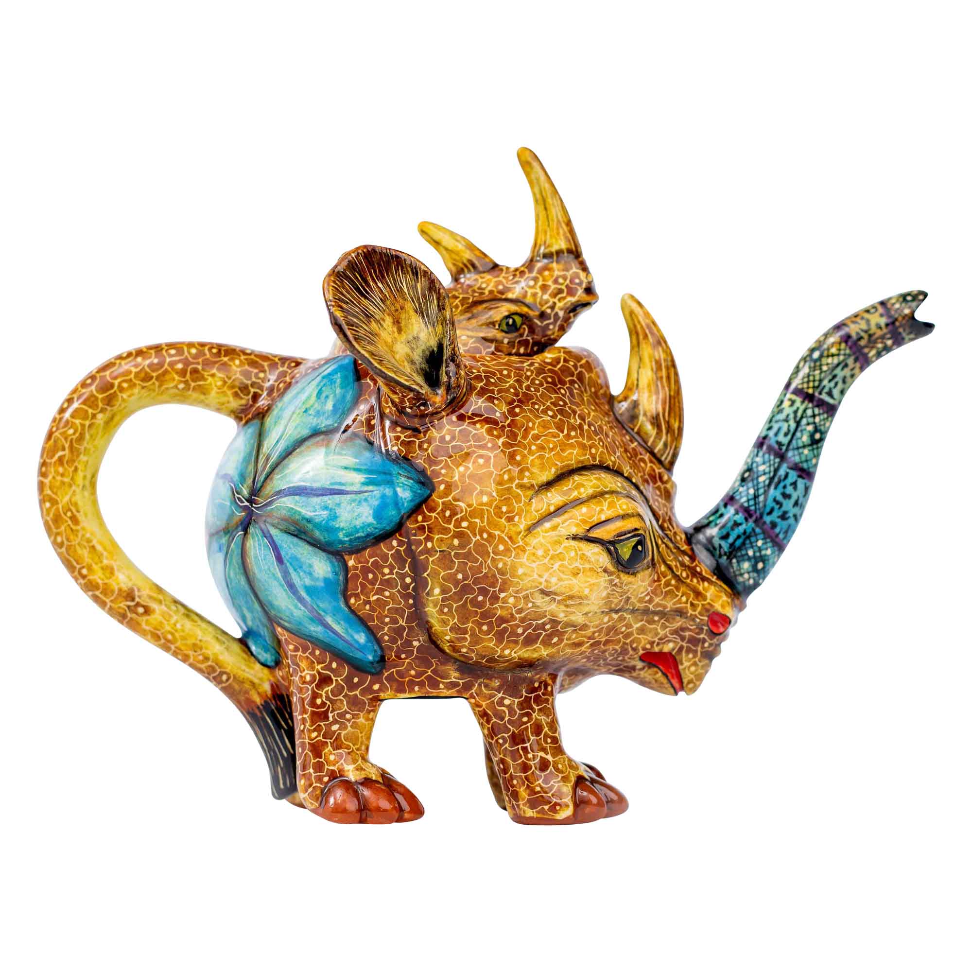 Rhino teapot