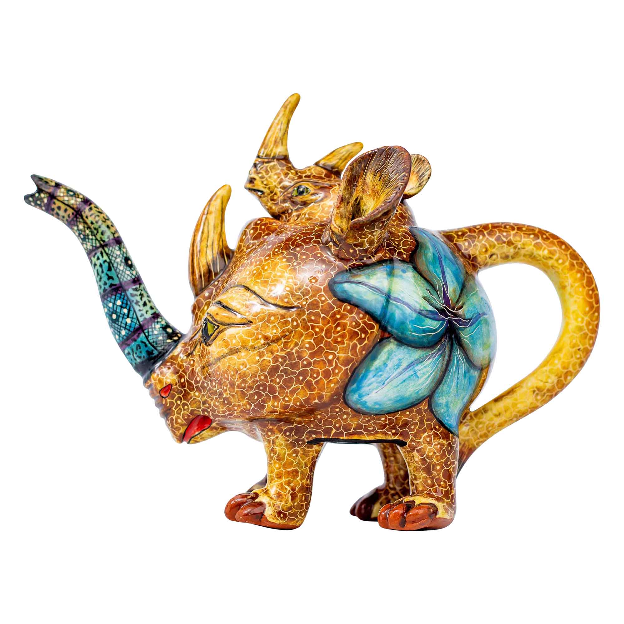 Rhino teapot