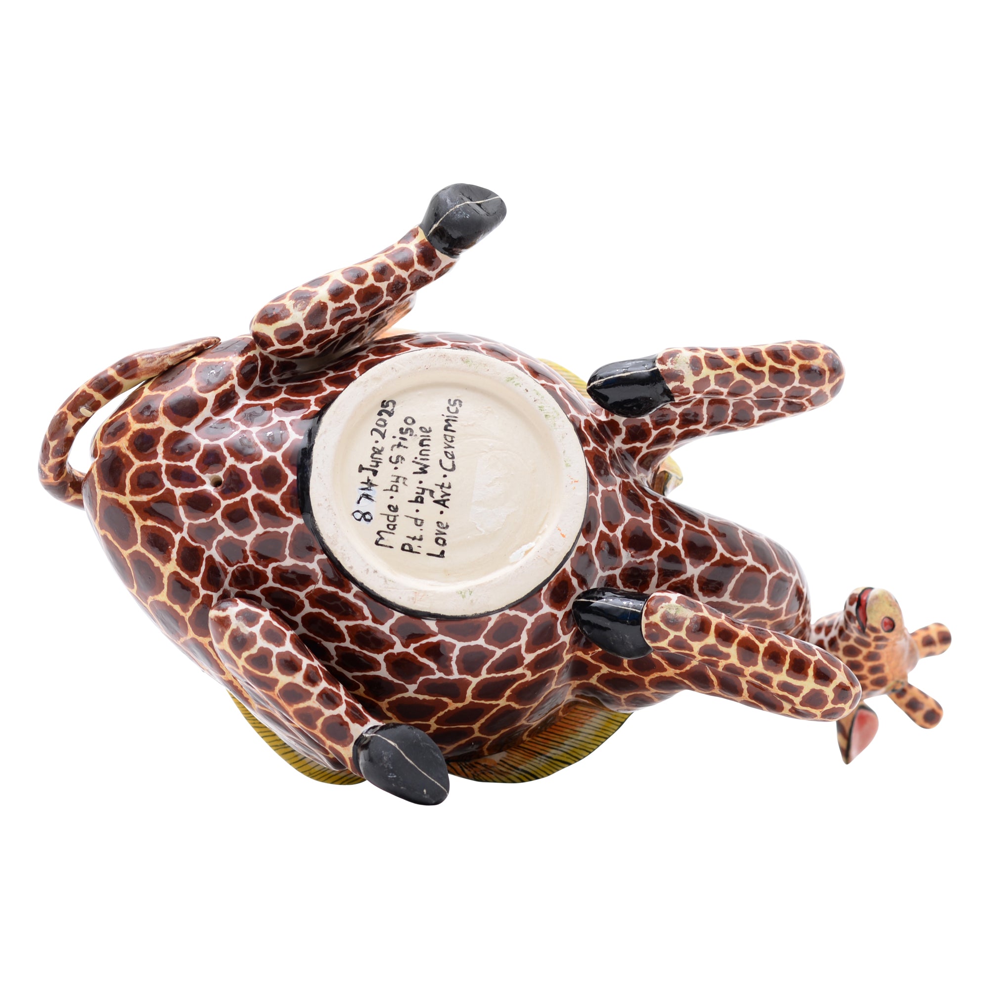 Giraffe peanut bowl