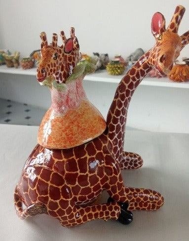 Giraffe jewelry box
