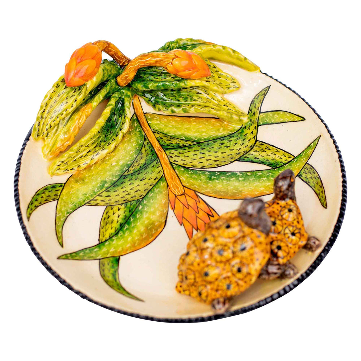 Tortoise coin dish