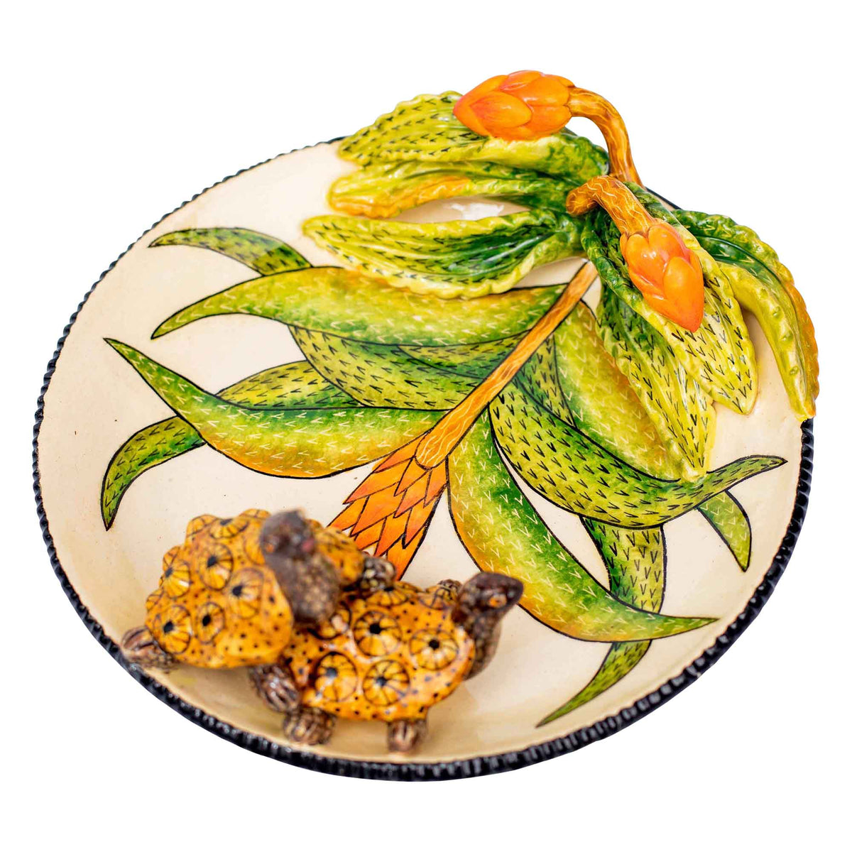 Tortoise coin dish