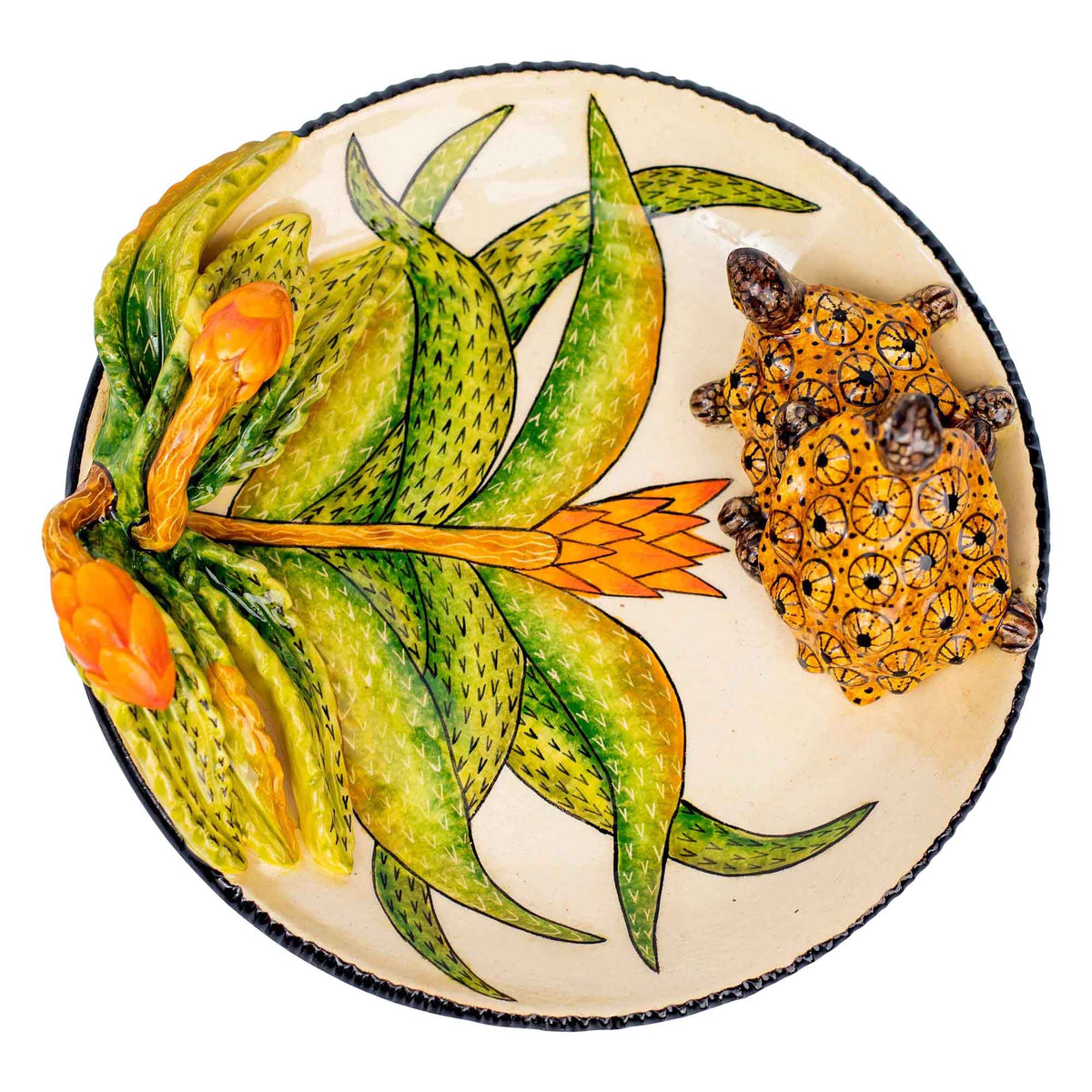 Tortoise coin dish