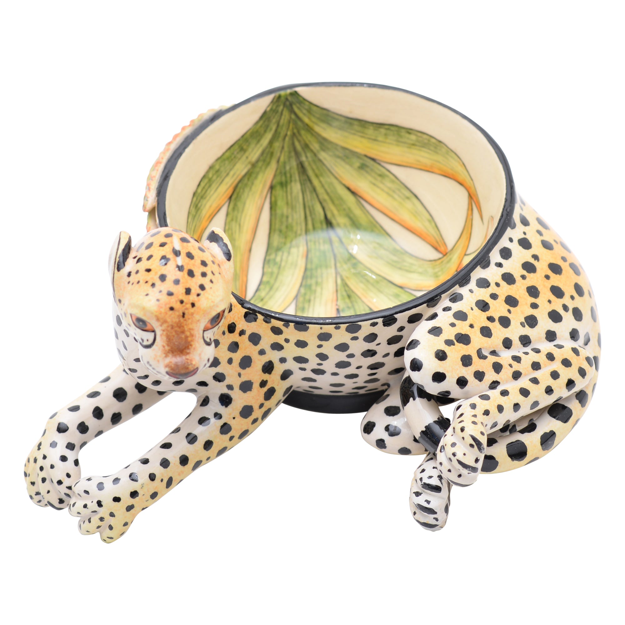 Cheetah peanut bowl