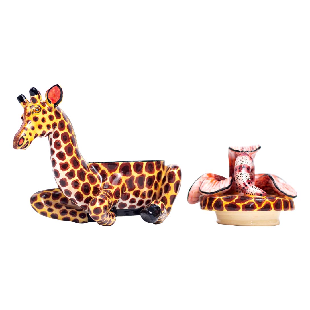 Small giraffe jewelry box