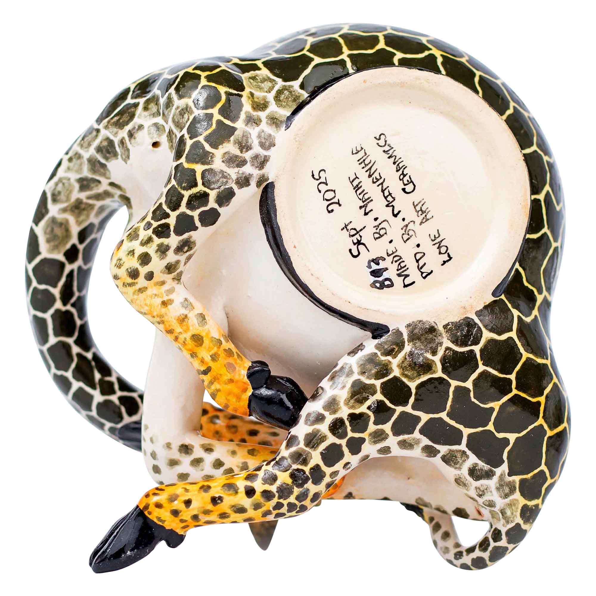 Giraffe peanut bowl