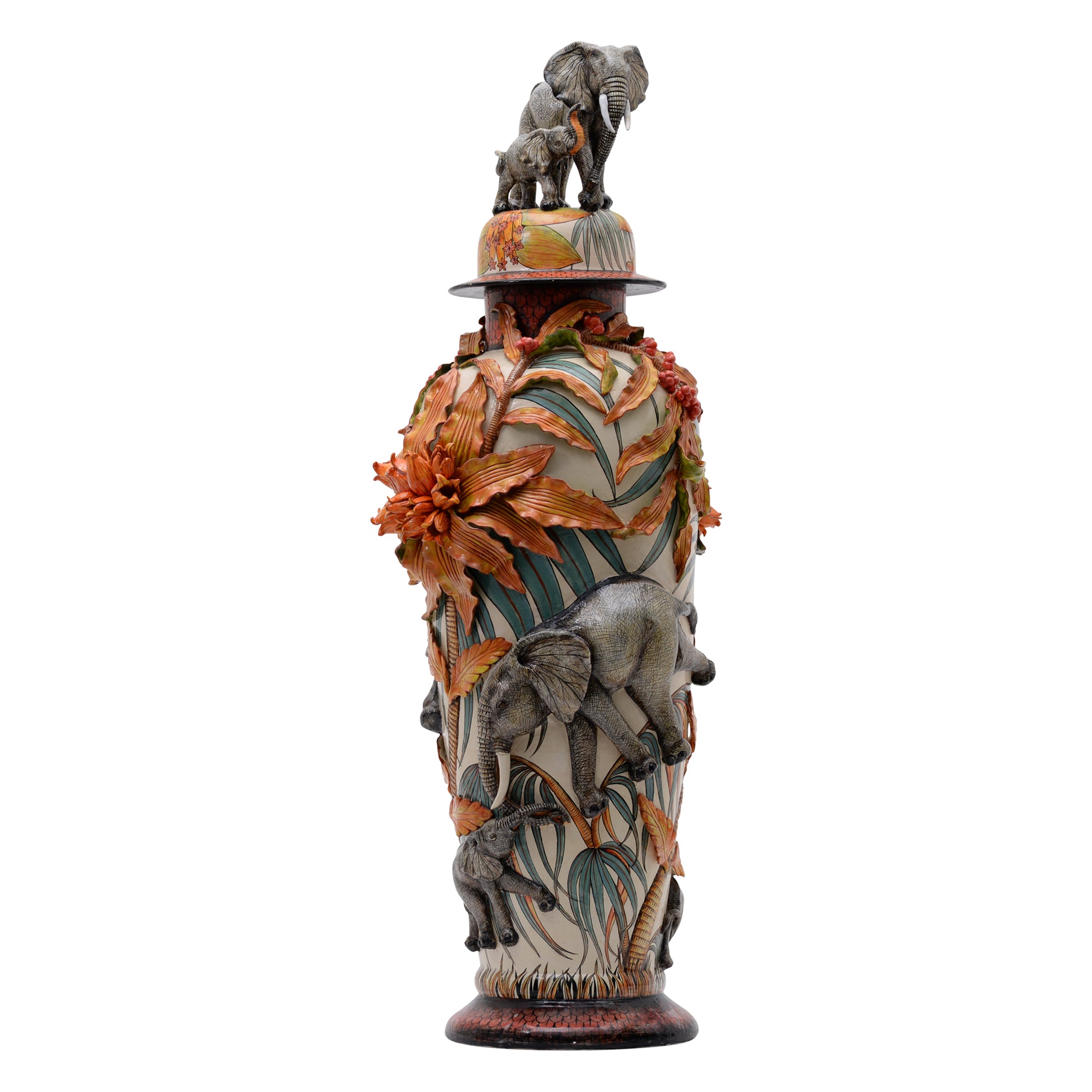Elephant urn