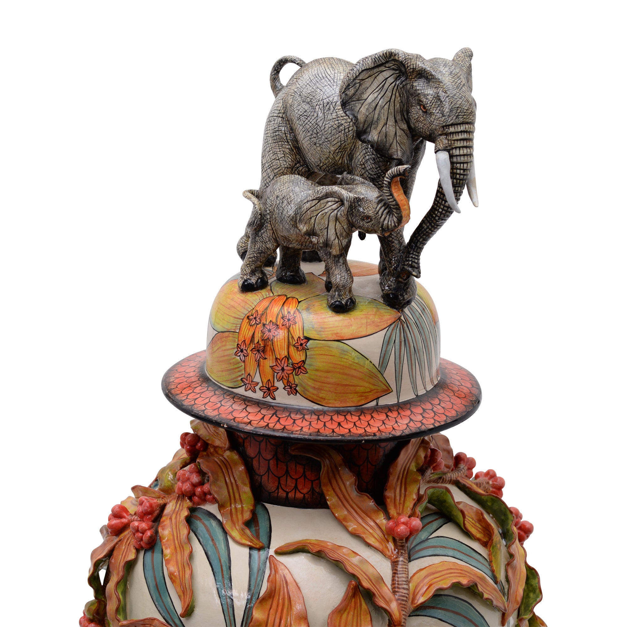 Elephant urn