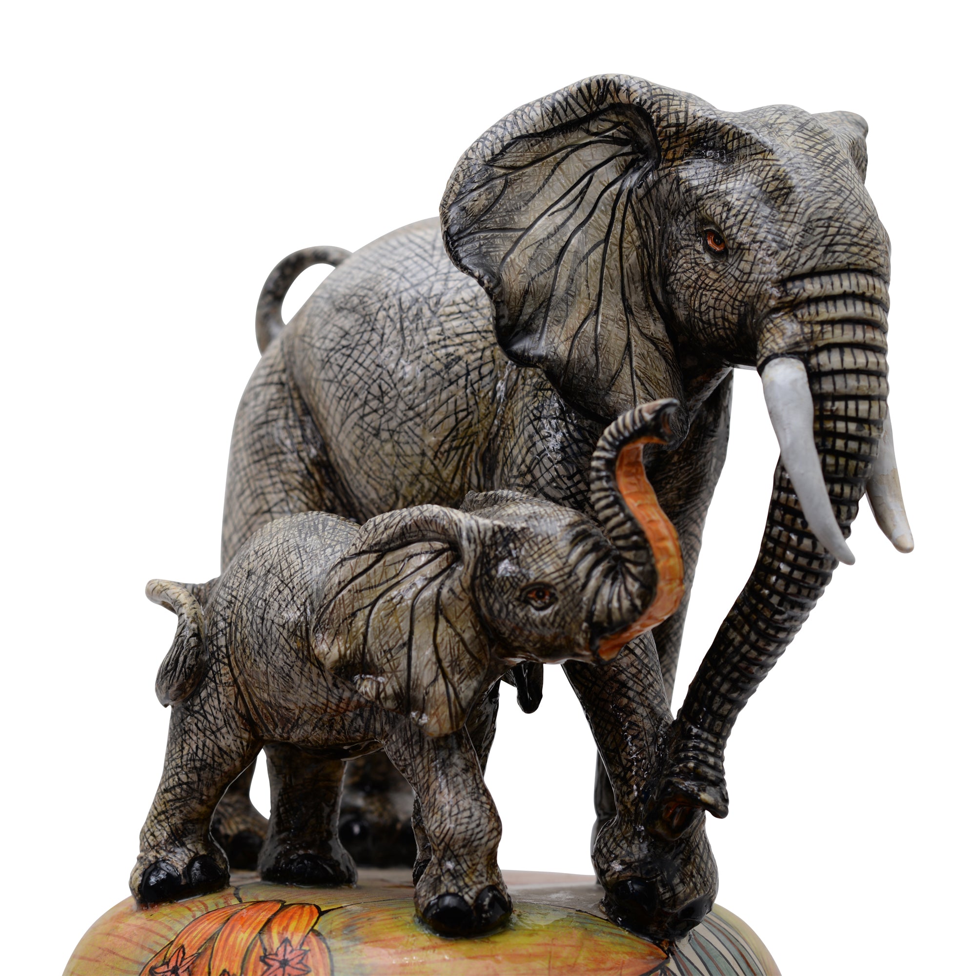 Elephant urn