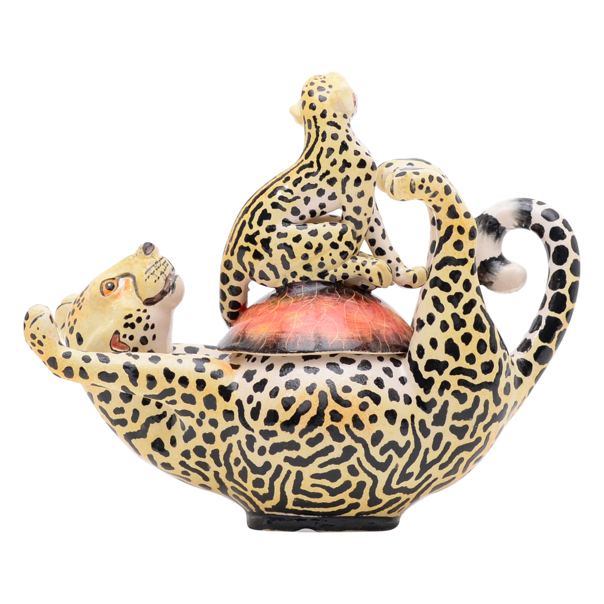 Clouded Leopard  jewelry box