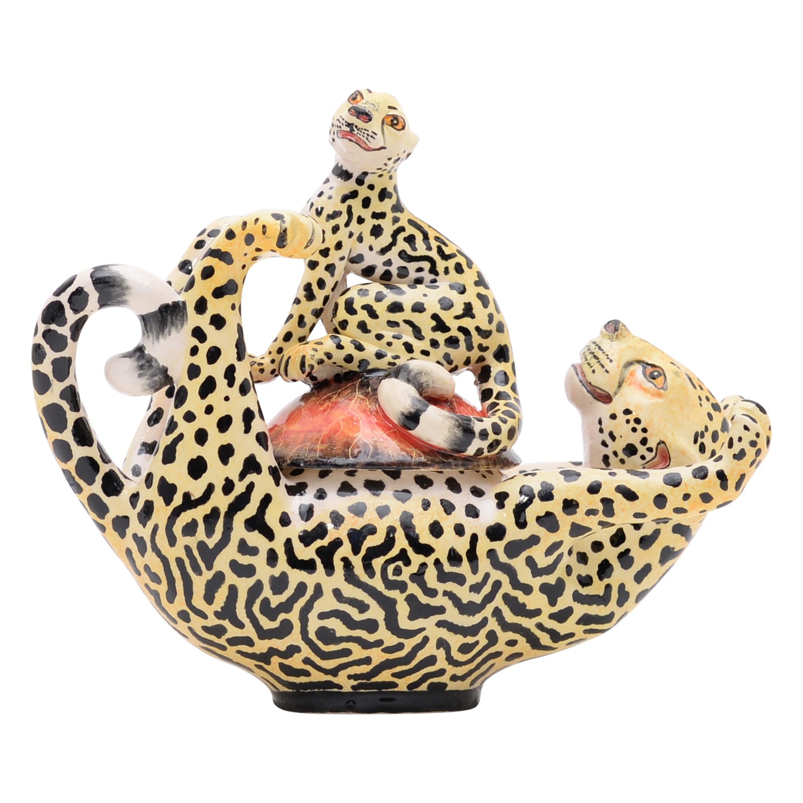 Clouded Leopard  jewelry box