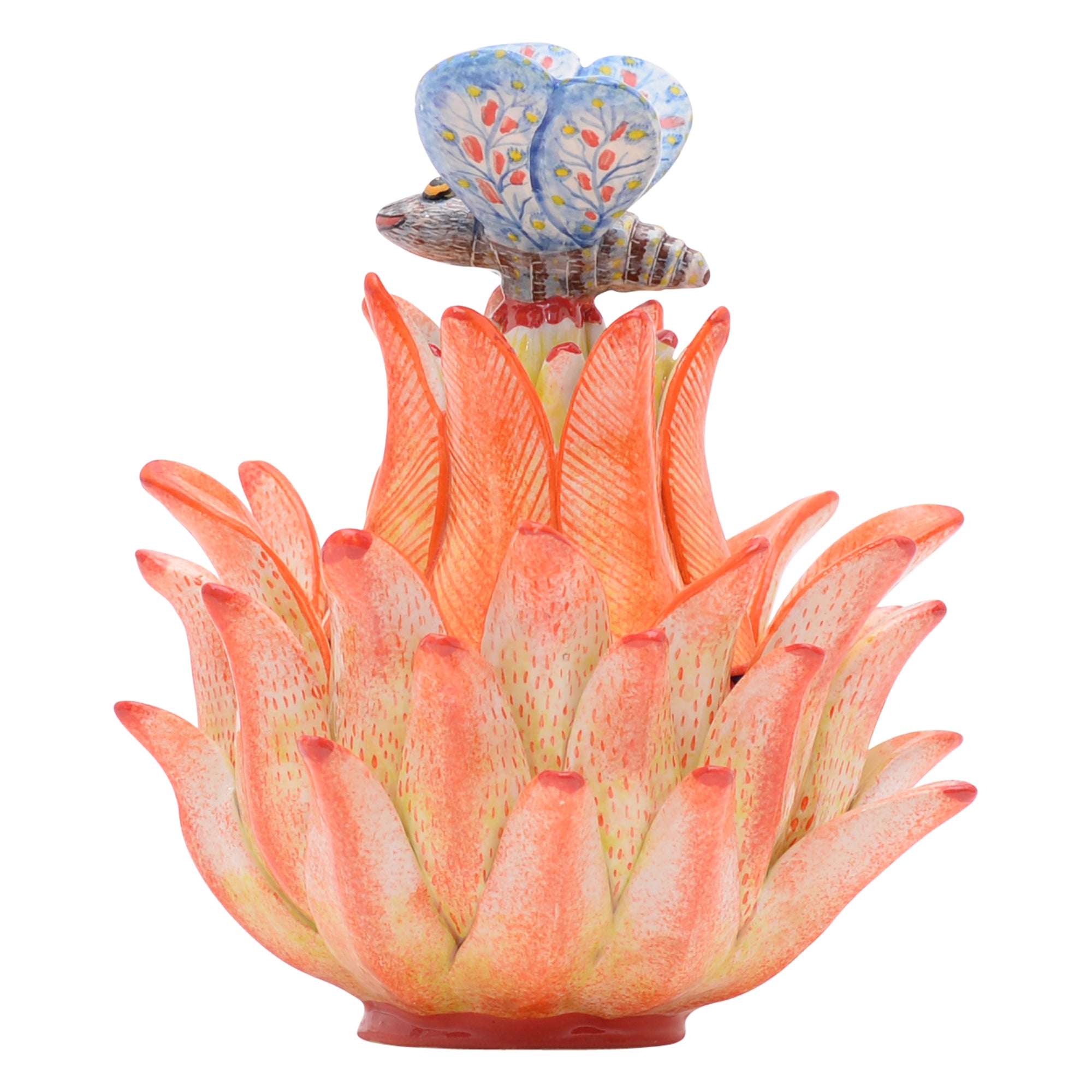 Protea & butterfly jewelry box