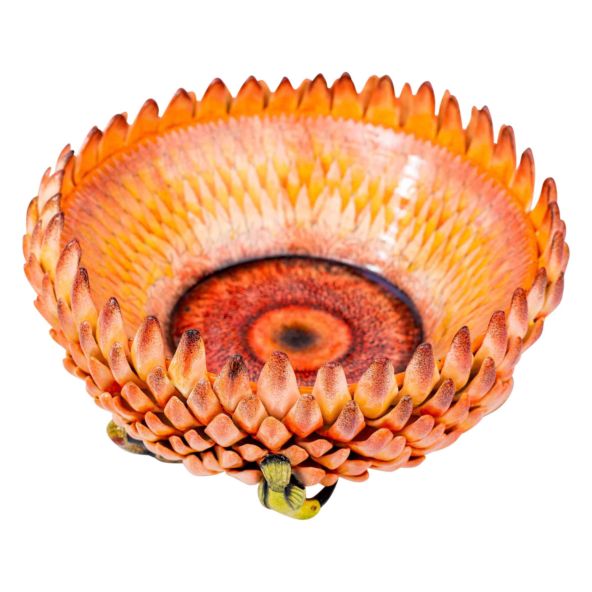 Bird & protea bowl