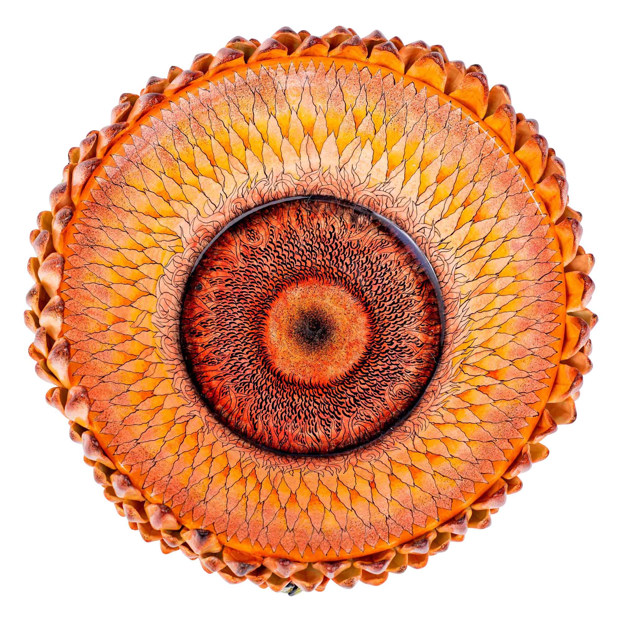 Bird & protea bowl