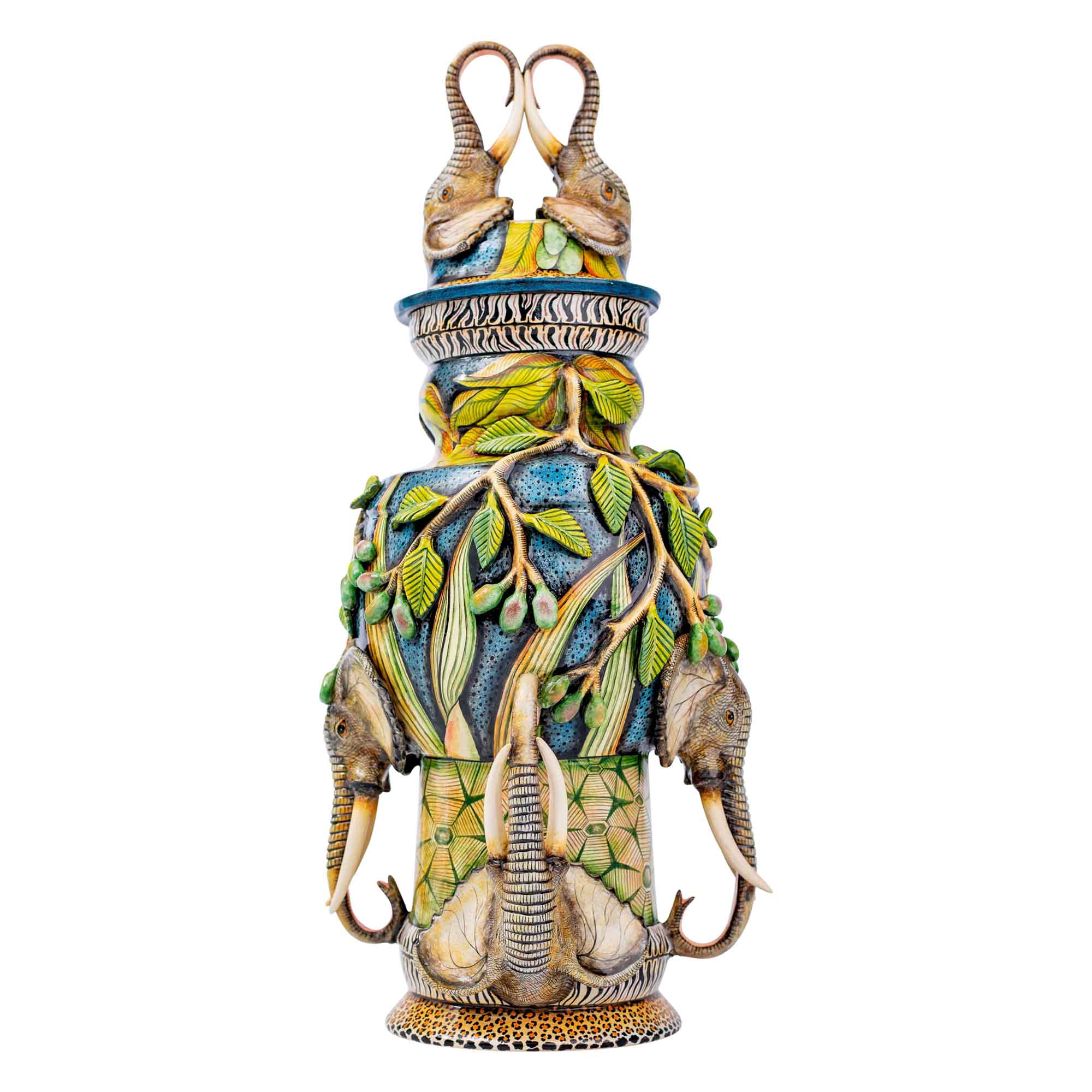 Elephant urn