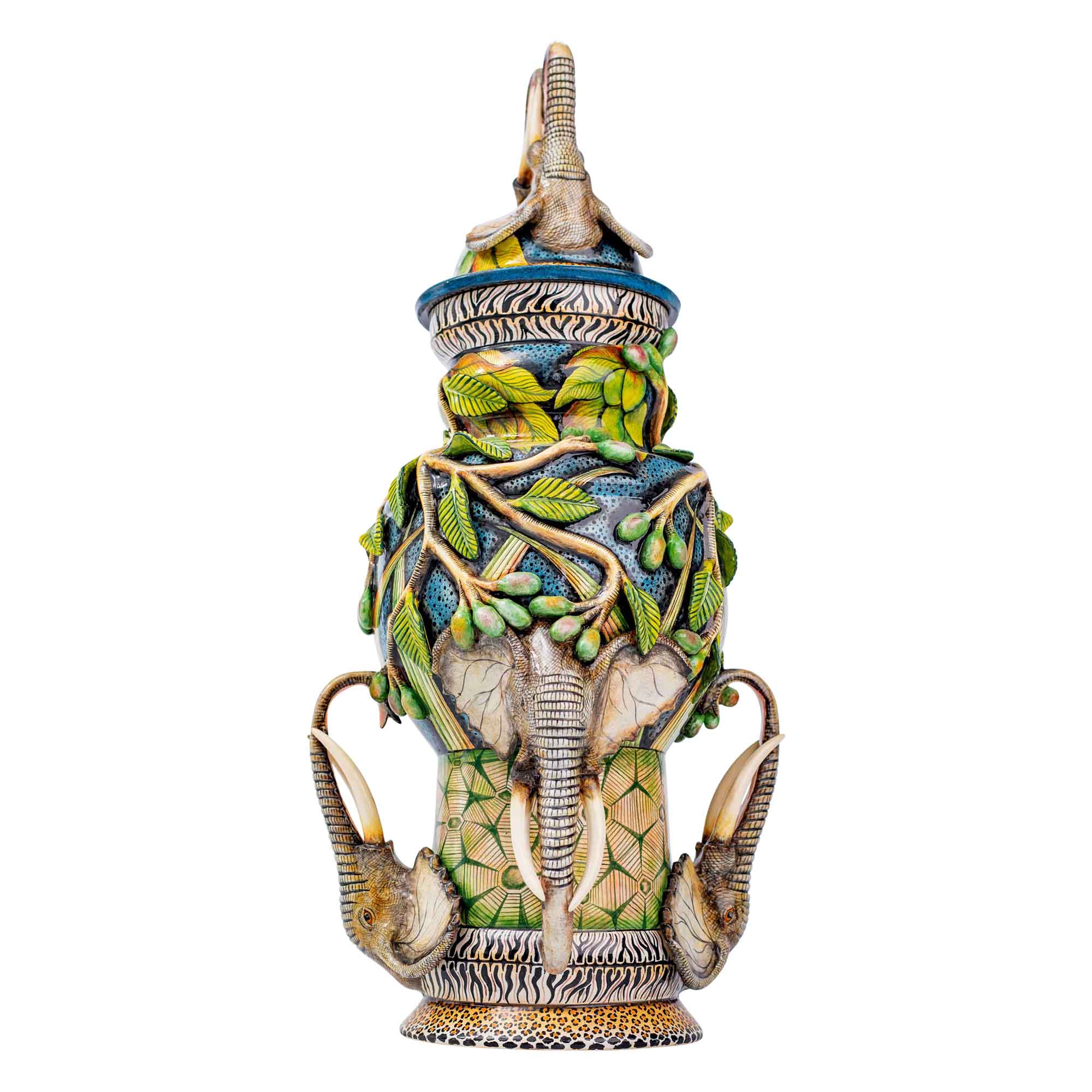 Elephant urn