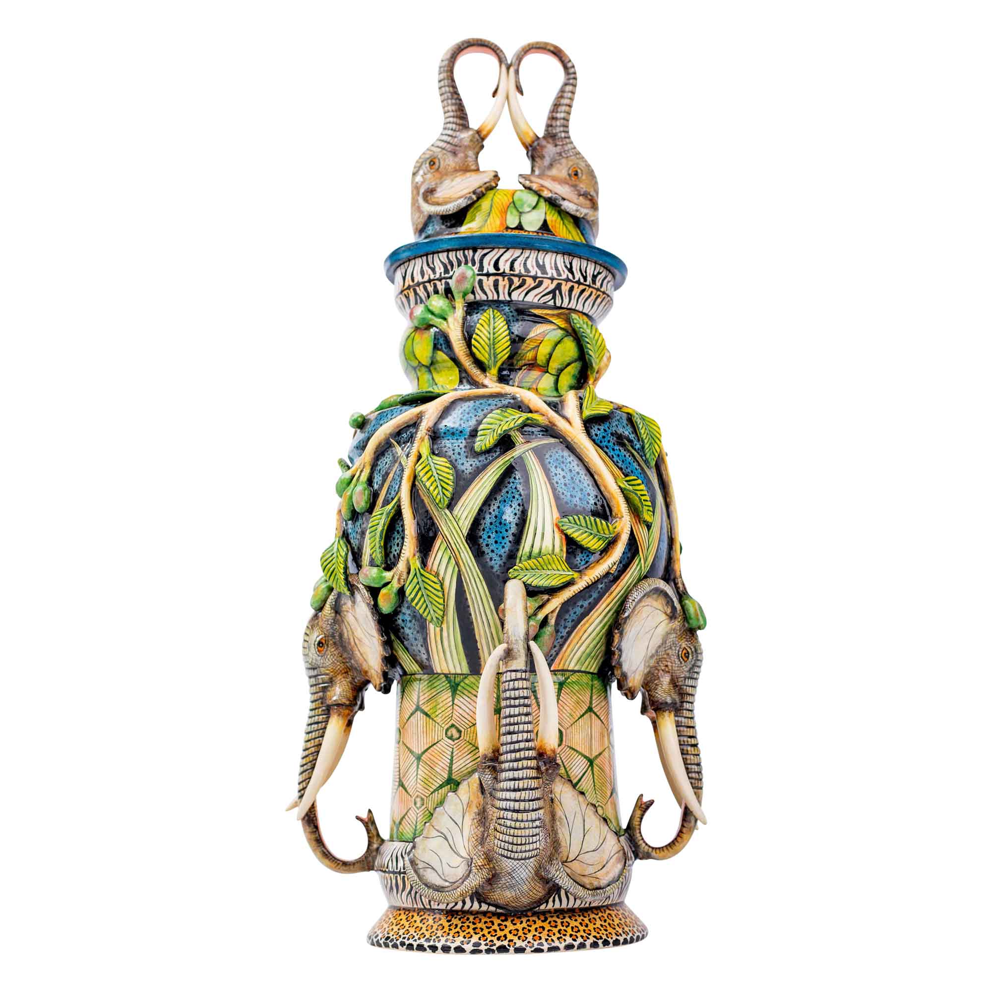 Elephant urn