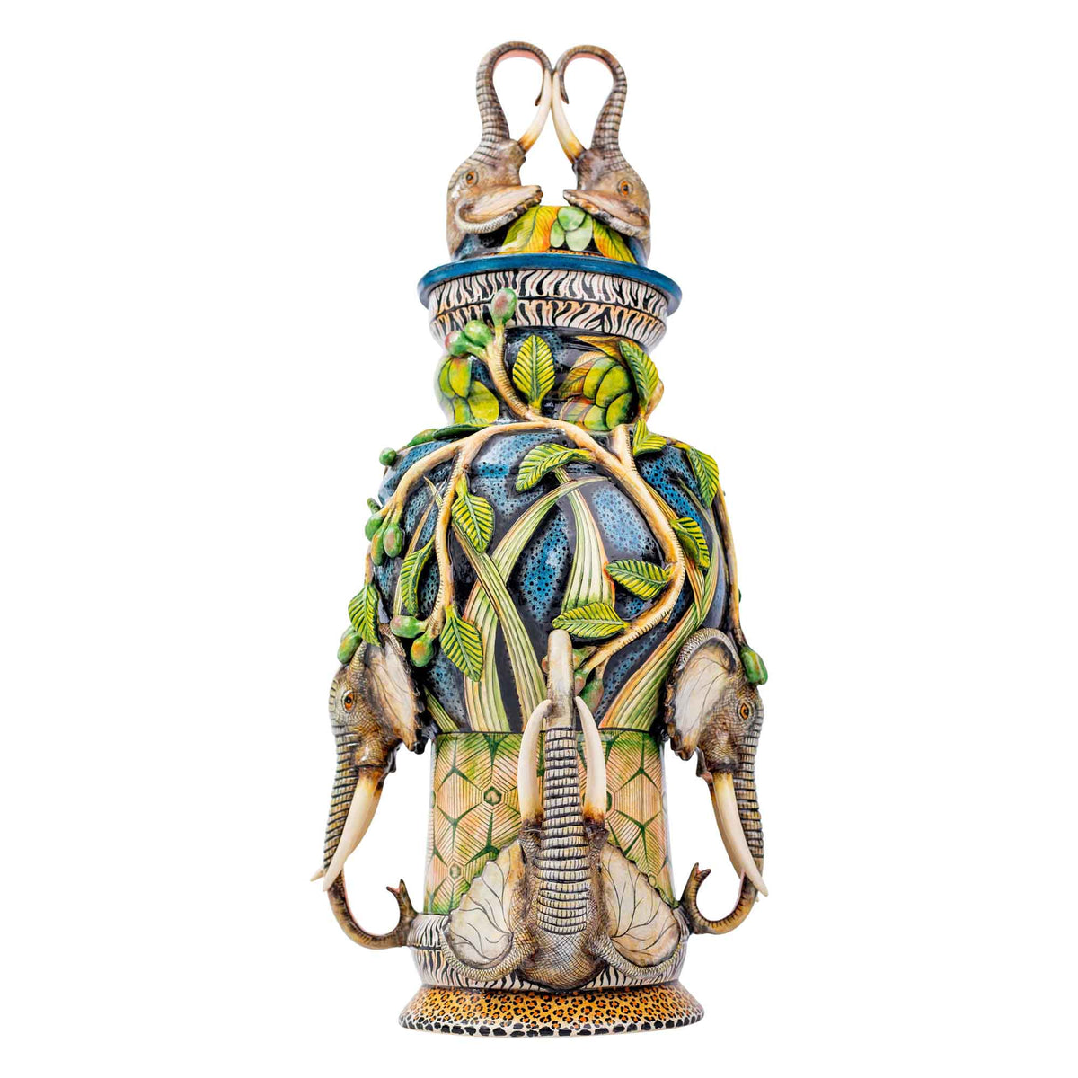 Elephant urn