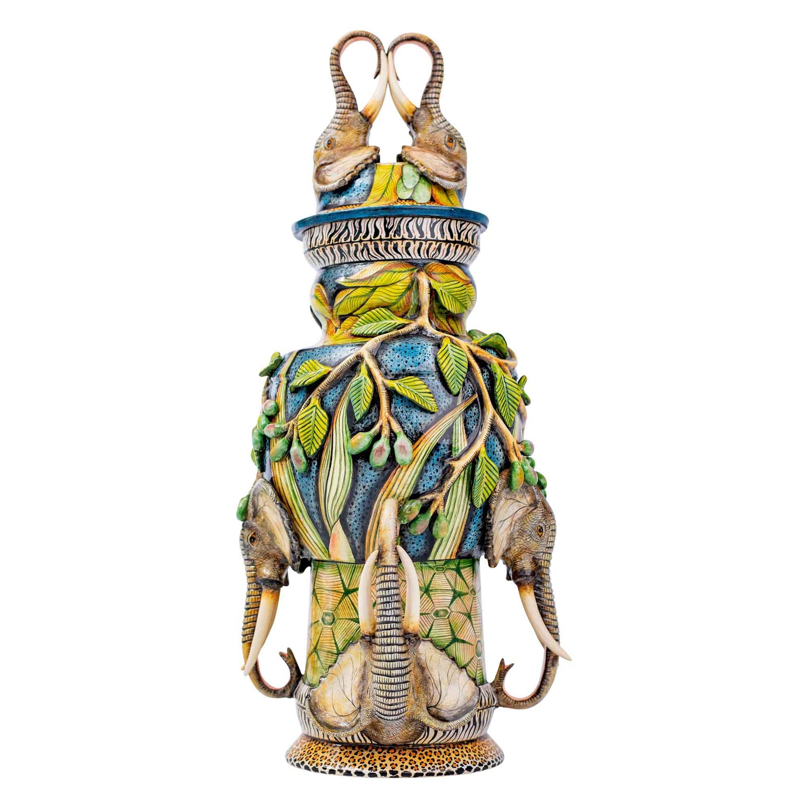 Elephant urn