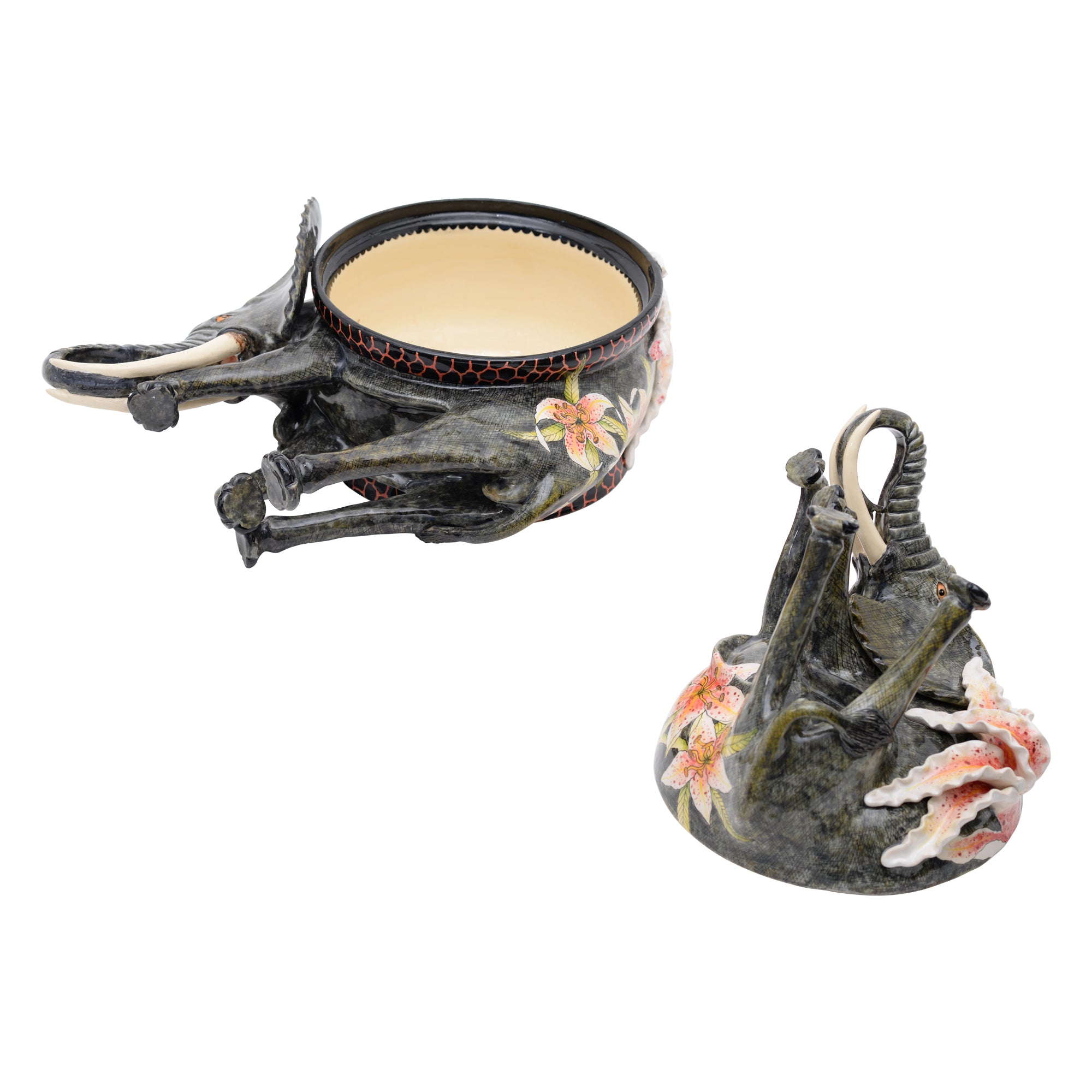 Elephant tureen