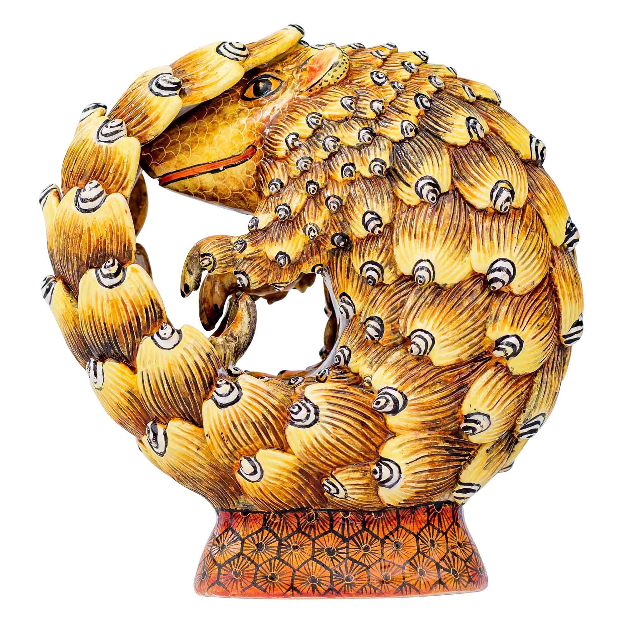 Pangolin sculpture