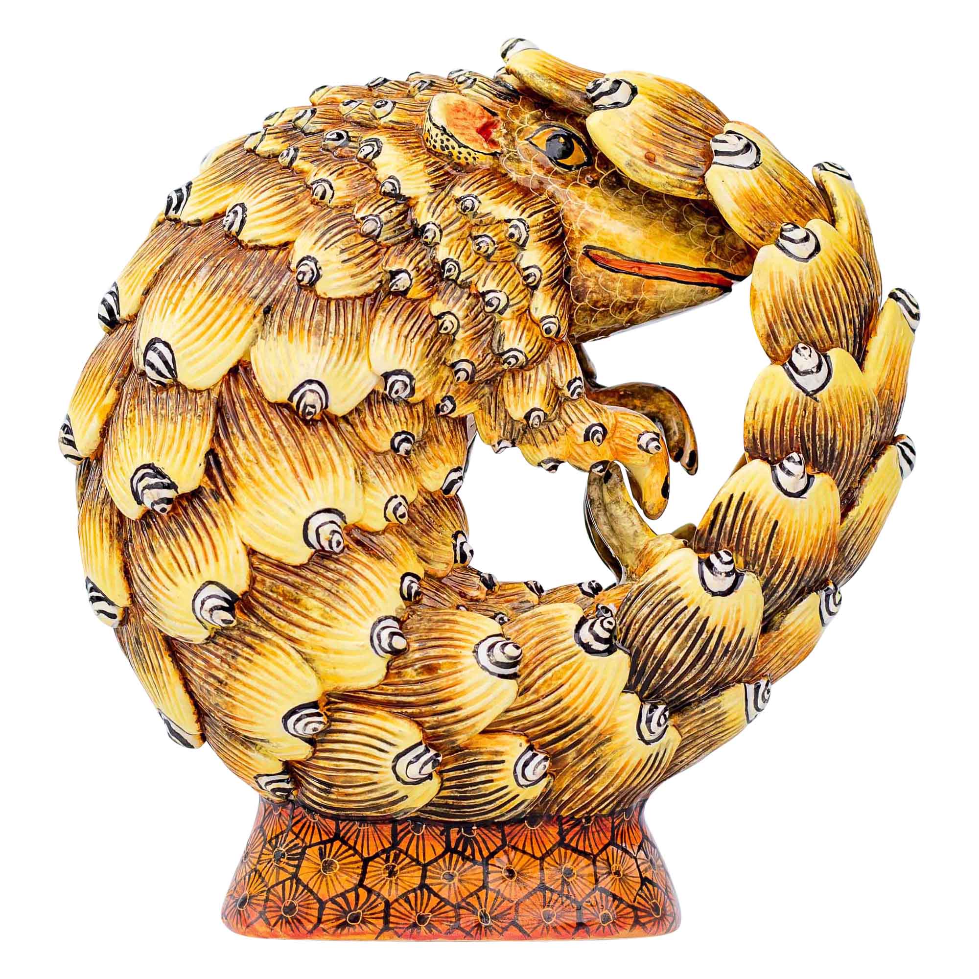 Pangolin sculpture