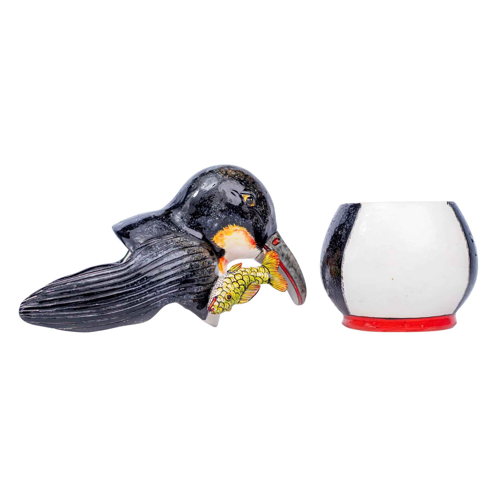 Penguin jewelry box