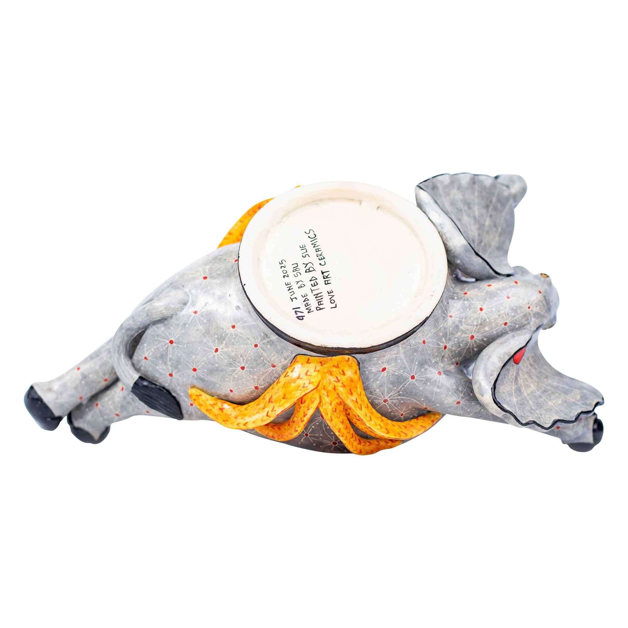Elephant peanut bowl