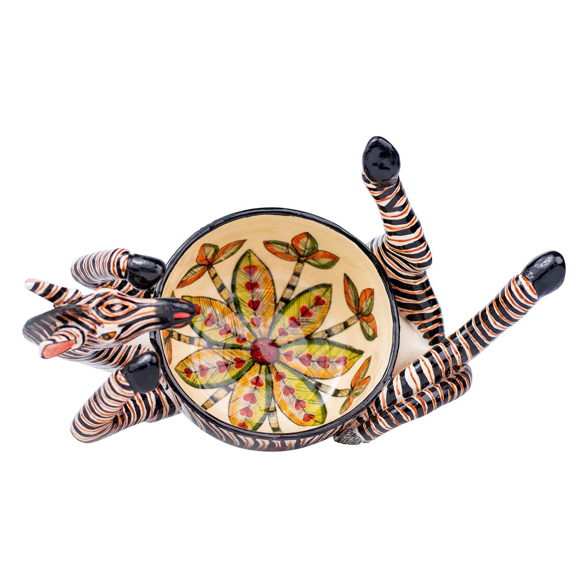 Zebra peanut bowl