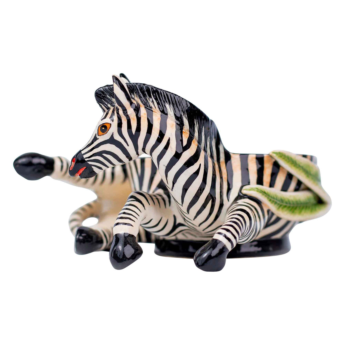 Zebra peanut bowl